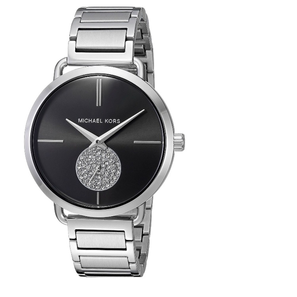 NWOT Michael Kors Portia Silver-Tone Watch